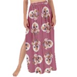 Whimsy Chickens Pattern Maxi Chiffon Tie-Up Sarong