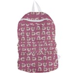 Whimsy Chickens Pattern Foldable Lightweight Backpack