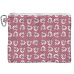 Whimsy Chickens Pattern Canvas Cosmetic Bag (XXL)