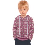 Whimsy Chickens Pattern Kids  Overhead Hoodie