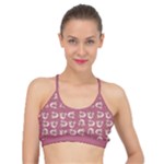 Whimsy Chickens Pattern Basic Training Sports Bra