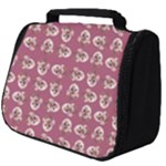 Whimsy Chickens Pattern Full Print Travel Pouch (Big)