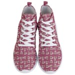 Whimsy Chickens Pattern Men s Lightweight High Top Sneakers