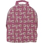 Whimsy Chickens Pattern Mini Full Print Backpack