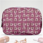 Whimsy Chickens Pattern Make Up Pouch (Small)