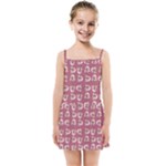 Whimsy Chickens Pattern Kids  Summer Sun Dress