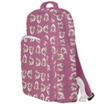 Whimsy Chickens Pattern Double Compartment Backpack