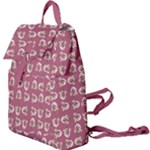 Whimsy Chickens Pattern Buckle Everyday Backpack