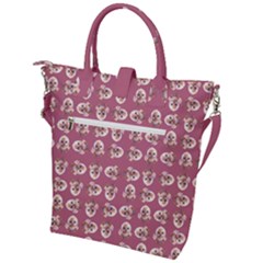 Buckle Top Tote Bag 