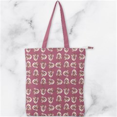 Double Zip Up Tote Bag 