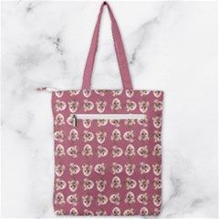 Double Zip Up Tote Bag 