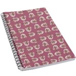 Whimsy Chickens Pattern 5.5  x 8.5  Notebook