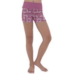 Kids  Lightweight Velour Yoga Shorts 