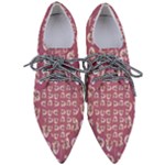 Whimsy Chickens Pattern Pointed Oxford Shoes