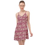 Whimsy Chickens Pattern Summer Time Chiffon Dress