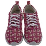 Whimsy Chickens Pattern Mens Athletic Shoes