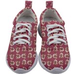 Whimsy Chickens Pattern Kids Athletic Shoes