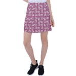 Whimsy Chickens Pattern Tennis Skirt