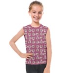 Whimsy Chickens Pattern Kids  Mesh Tank Top