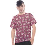 Whimsy Chickens Pattern Men s Sport Top