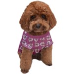 Whimsy Chickens Pattern Dog T-Shirt