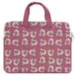 Whimsy Chickens Pattern MacBook Pro 13  Double Pocket Laptop Bag