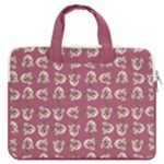 Whimsy Chickens Pattern MacBook Pro 15  Double Pocket Laptop Bag 