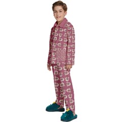 Kids  Long Sleeve Velvet Pajamas Set 