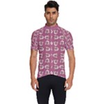 Whimsy Chickens Pattern Men s Short Sleeve Cycling Jersey