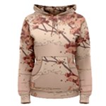 Pastel Nature , Art, Blue, Cute, Women s Pullover Hoodie