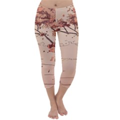 Capri Winter Leggings  Front