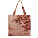 Zipper Grocery Tote Bag 