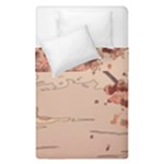 Pastel Nature , Art, Blue, Cute, Duvet Cover Double Side (Single Size)