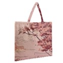 Zipper Large Tote Bag 