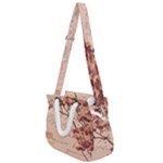 Pastel Nature , Art, Blue, Cute, Rope Handles Shoulder Strap Bag