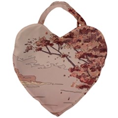 Giant Heart Shaped Tote 