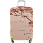 Pastel Nature , Art, Blue, Cute, Luggage Cover (Large)