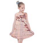 Pastel Nature , Art, Blue, Cute, Kids  Summer Dress