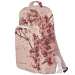 Pastel Nature , Art, Blue, Cute, Double Compartment Backpack