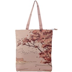 Double Zip Up Tote Bag 