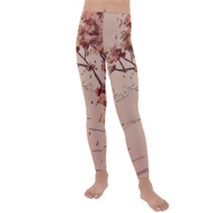 Kids  Lightweight Velour Leggings 