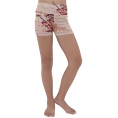 Kids  Lightweight Velour Yoga Shorts 