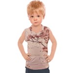 Pastel Nature , Art, Blue, Cute, Kids  Sport Tank Top