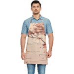 Pastel Nature , Art, Blue, Cute, Kitchen Apron