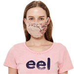 Pastel Nature , Art, Blue, Cute, Cloth Face Mask (Adult)