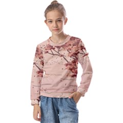 Kids  Long Sleeve T-Shirt with Frill  