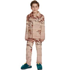 Kids  Long Sleeve Velvet Pajamas Set 