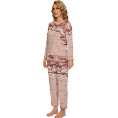 Womens  Long Sleeve Lightweight Pajamas Set 