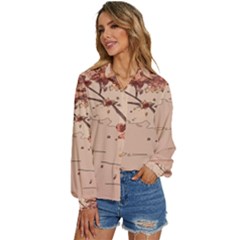 Women s Long Sleeve Button Up Shirt 