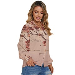 Women s Long Sleeve Button Up Shirt 